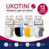 Picture of UB2 UKOTINI 12pairs 4-7 socks/1*200