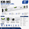图片 WHITE SPIRIT LEVEL 800mm/1*60