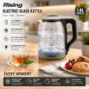 Picture of RS-100 ELECTRIC GLASS KETTLE/1*16