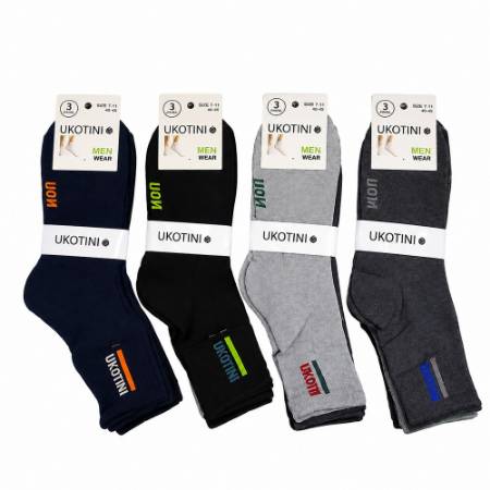Picture of UB7-1 UKOTINI 12pairs 4-7 socks/1*200