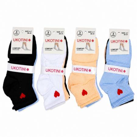 Picture of UB7-2 UKOTINI 12pairs 4-7 socks/1*200