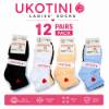 Picture of UB7-2 UKOTINI 12pairs 4-7 socks/1*200