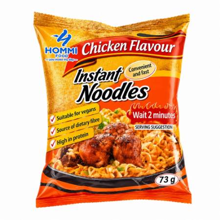 Picture of HOMMI noodles chicken 10*5*73g/1*1