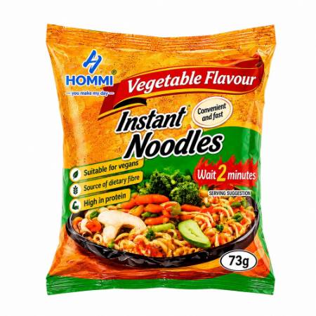 Picture of HOMMI noodles vegetable 10*5*73g/1*1