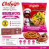 Picture of CHEF YUM noodles boerewors 10*5*65g/1*1