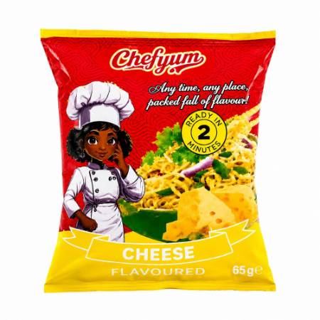Picture of CHEF YUM noodles cheese 10*5*65g/1*1