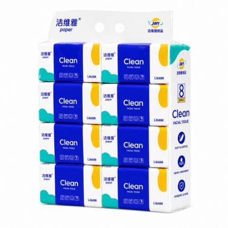 Picture of JWY0959 L'' 8P 688 Clean tissue/1*10