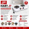 图片 HART J7 2plate stove bl&wh/1*3
