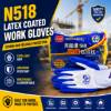 Picture of N-158 12P Blue & grey  gloves/1*80