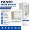 Picture of PVC WBSF white 4*4/1*36