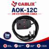 Picture of AOK-12C 3M Cablix cable BLACK/1*55