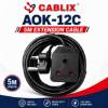 Picture of AOK-12C 5M Cablix cable BLACK/1*40