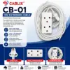 Picture of CB-01 10M Cablix cable WHITE/1*25