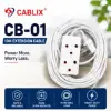 Picture of CB-01 10M Cablix cable WHITE/1*25