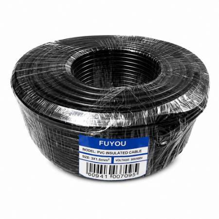 Picture of FY3*1.5MM PVC insulated cable black/1*4