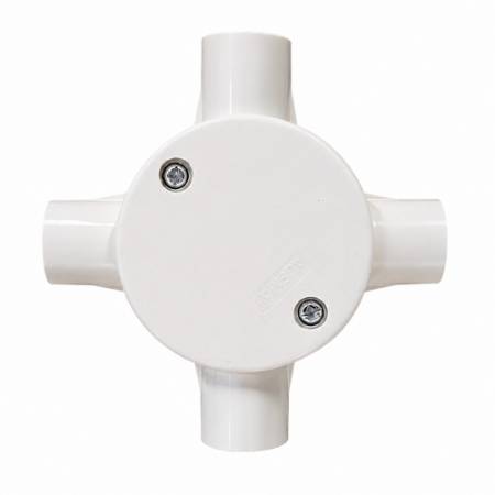 Picture of G04 4 WAY PVC CONDUIT BOX/1*120