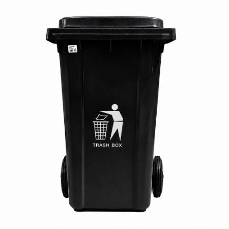 图片 KEMEI DUSTBIN 240L black/1*1