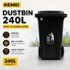 图片 KEMEI DUSTBIN 240L black/1*1