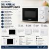 Picture of DB-MW01 Diamond 20L Manual Microwave Oven