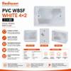 Picture of PVC WBSF white 4*2/1*60