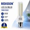 Picture of RED 18W 2U LED  B22/1*50