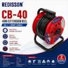 Picture of RED CB-40 40M 3G*1.5MM cable reel/1*4