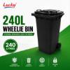 Picture of LUCKY Wheelie Bin black 240L /1*1