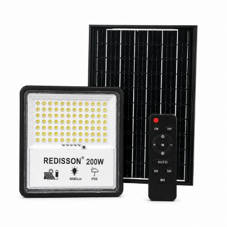 Picture of RED RS200  solar led flood light 200w/1*4