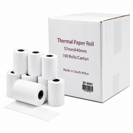 Picture of SF-0002 Thermal paper rolls 57*40 100p/1*1
