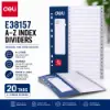 Picture of E38157 Dividers A4 Printed A-Z 20 Tab/1*120
